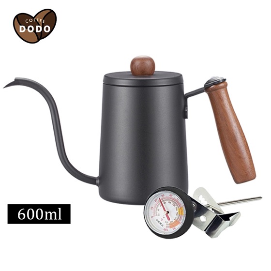 Ấm rót cổ ngỗng — Ấm cổ ngỗng inox 304 · 600ml